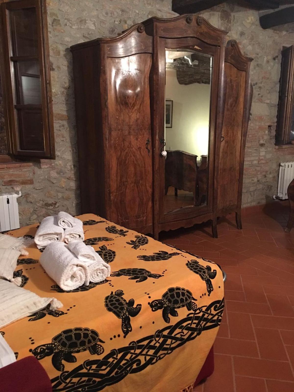 La Divina Dimora Il Castello Degli Spiriti Magni Apartman Montepescali Kültér fotó